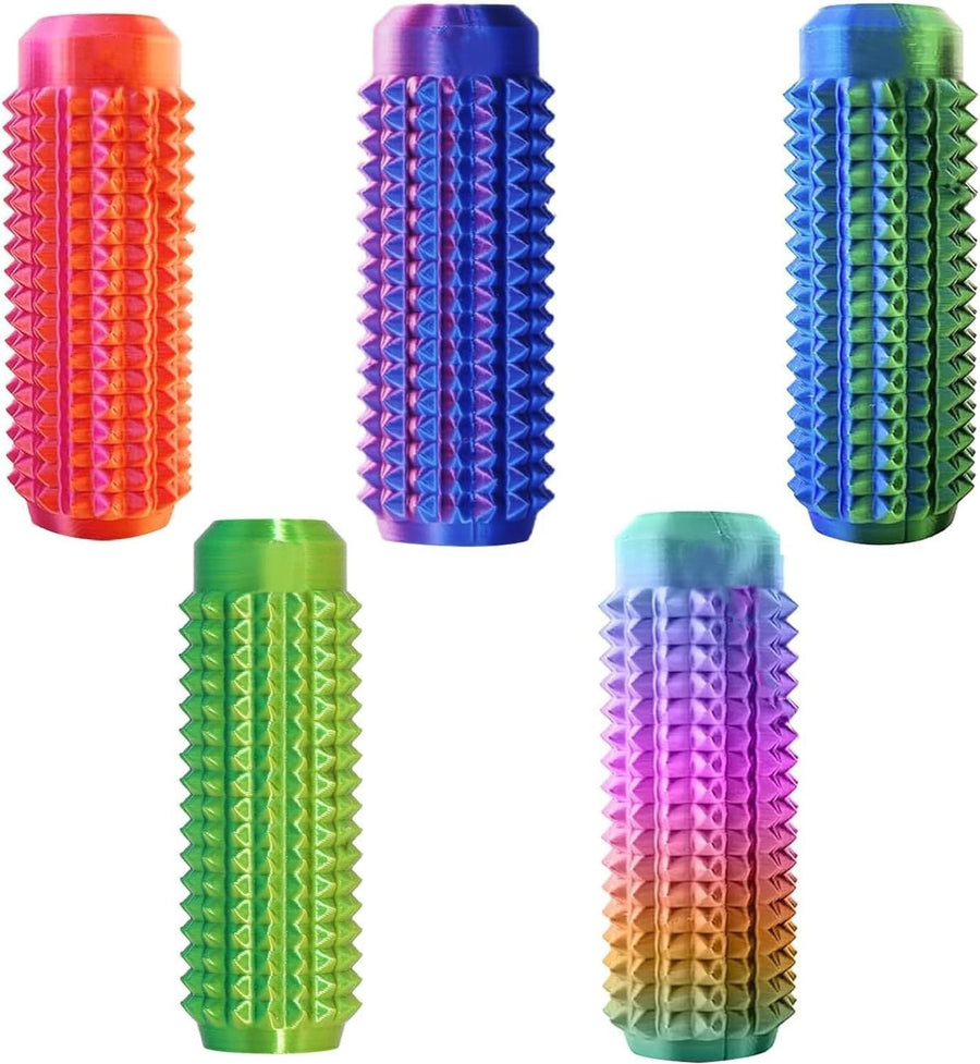 5PCS Spiky Pain Stim Fidget Toys Anxiety Relief Pocket Sensory Keychain