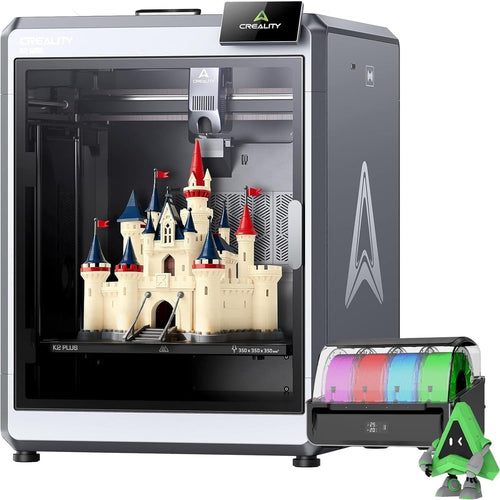 Multi Color 3D Printer 600mm/s Large 350x350x350mm Auto Level AI