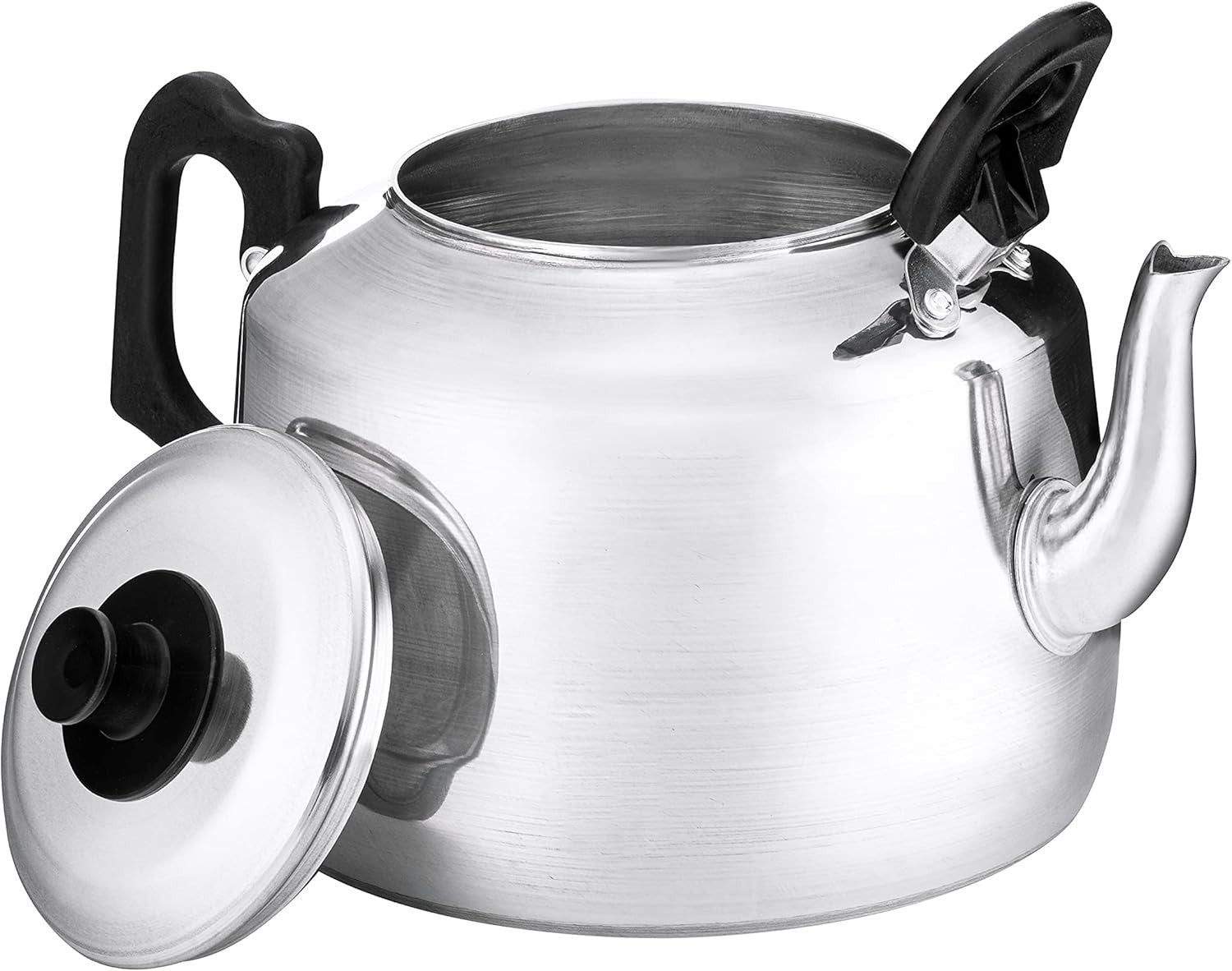 Aluminium Teapot 8 Pint 4.5L Large Catering Tea Pot Commercial Silver