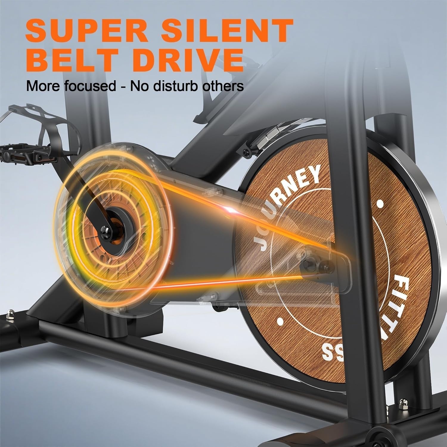 Bluetooth Magnetic Exercise Bike w/ LCD Monitor, 100 Resistance Levels & 160kg