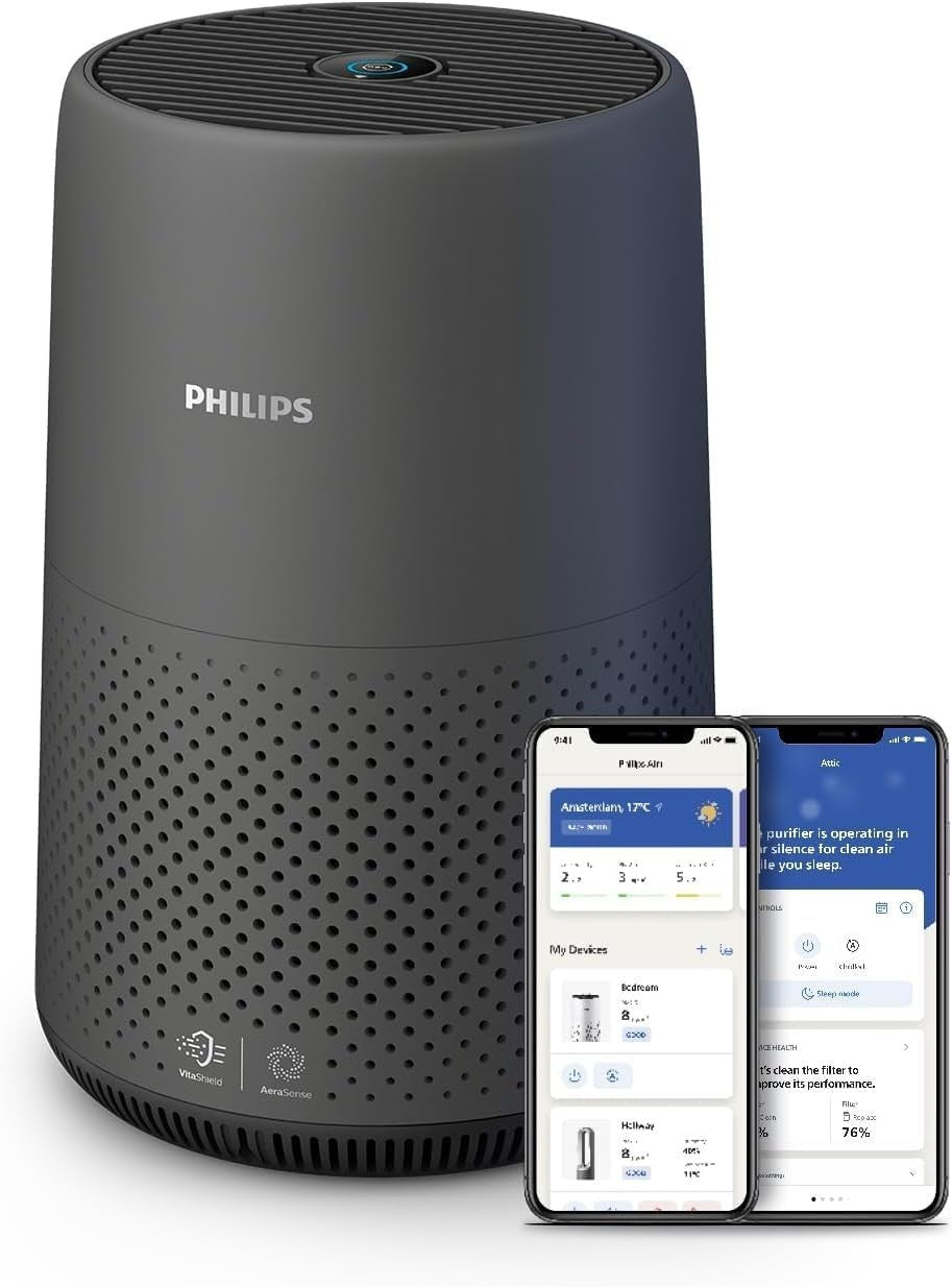 Smart HEPA Air Purifier 49m² App Control Quiet Sleep Auto Mode
