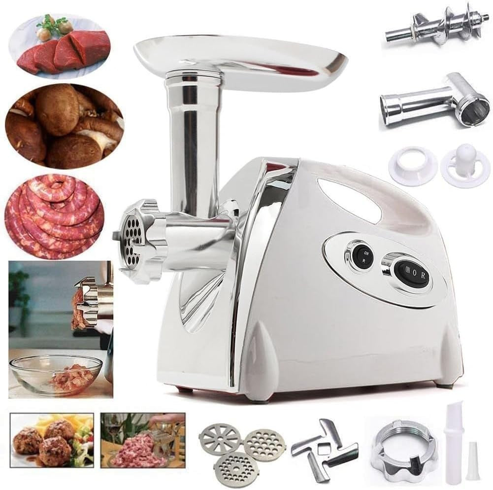 2800W Food Mincer Electric Meat Processor Sausage & Kubbe Maker