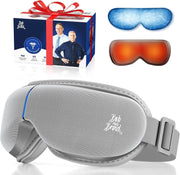 Eye Massager with Heat & Cooling Electric Eye Mask for Migraine Relief