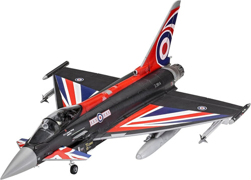 1:48 Eurofighter Jet Model Kit Military Plastic Build Unpainted Collectible