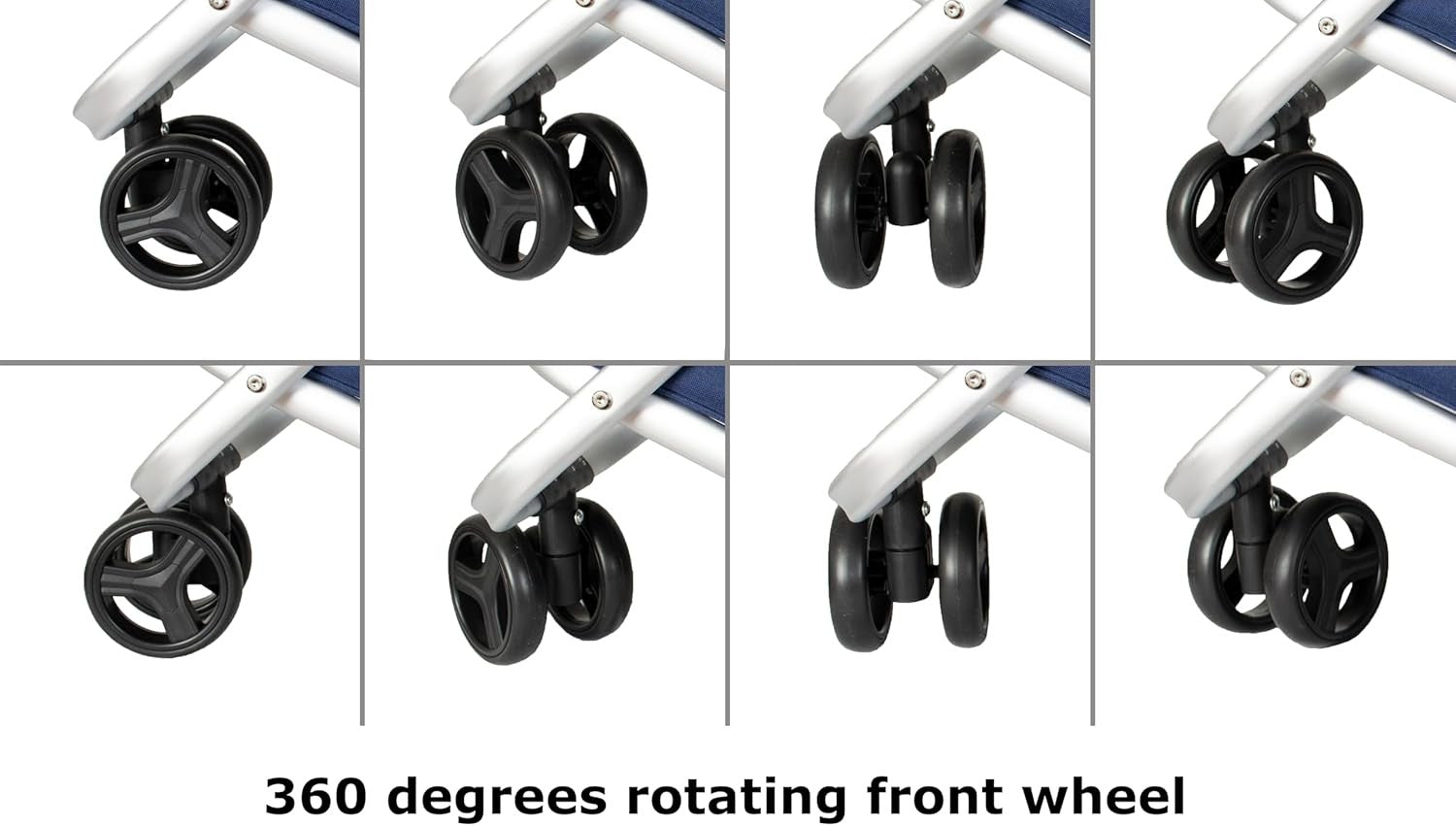 Aluminium Shopping Trolley Spinner Wheels Cool Bag Lightweight Foldable