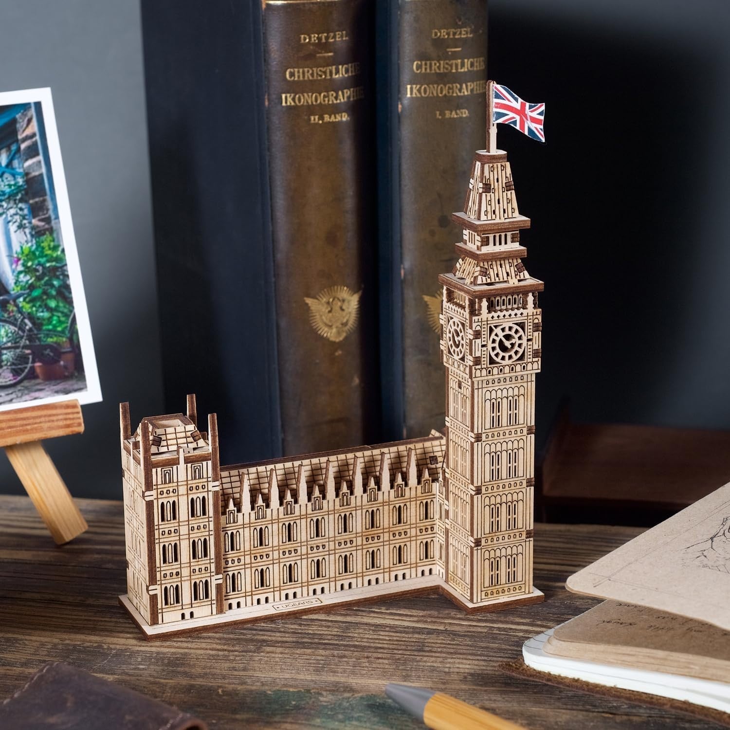 3D Wooden Big Ben Puzzle Kit - DIY London Architecture Model