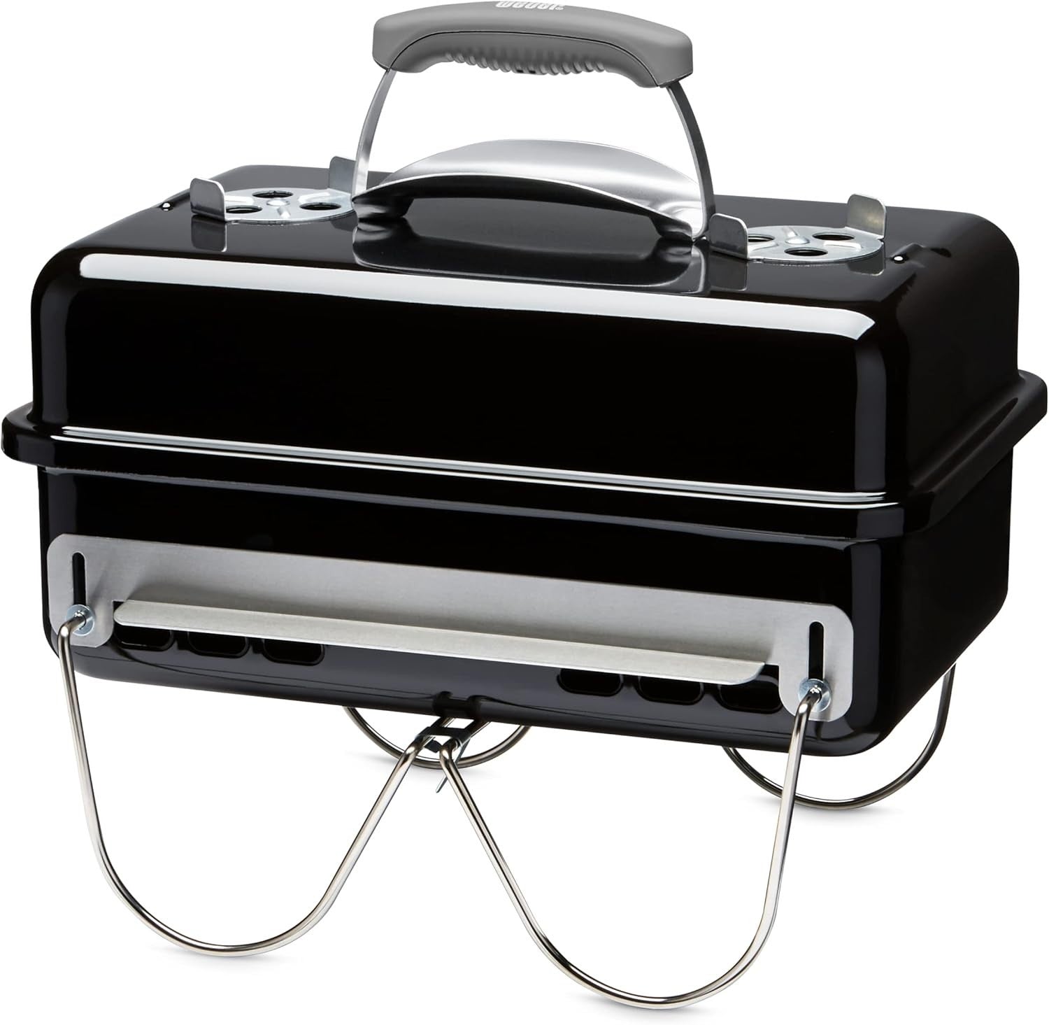 Portable Charcoal BBQ Grill with Folding Legs – Compact Alloy Steel