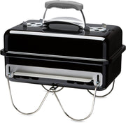 Portable Charcoal BBQ Grill with Folding Legs – Compact Alloy Steel