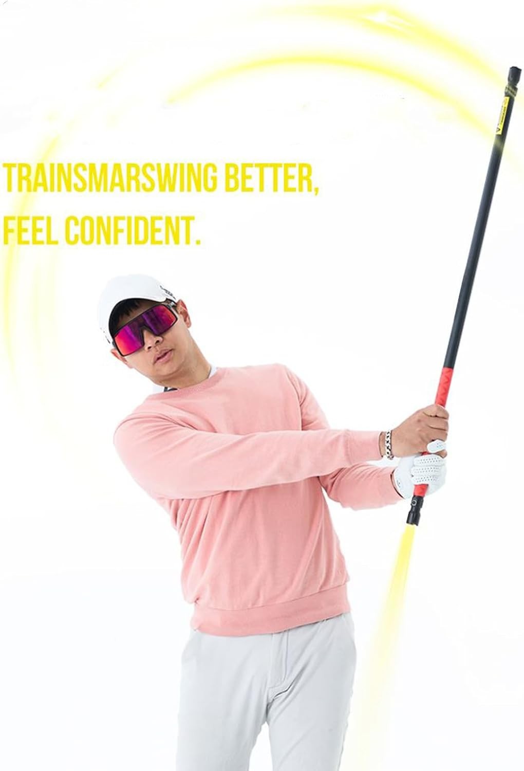 Golf Swing Trainer Support Aid Alignment Practice Tool
