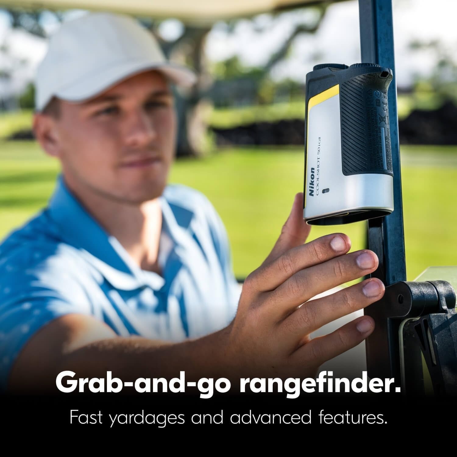 Golf Laser Rangefinder Slope Flag Lock 6X Optics Magnetic Mount Waterproof