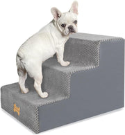 3-Step Dog Stairs Non-Slip Pet Ramp for Small Dogs Cats