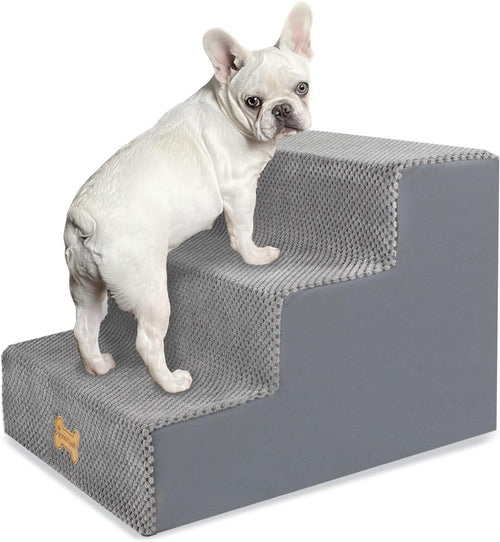 3-Step Dog Stairs Non-Slip Pet Ramp for Small Dogs Cats