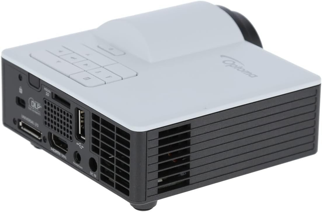 Portable Short Throw LED Projector HD 3D 1000 Lumens Auto Focus HDMI USB