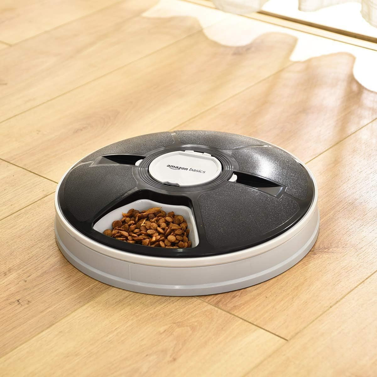 Automatic Pet Feeder 6 Meal Timer Food Dispenser Dry Semi Moist Food