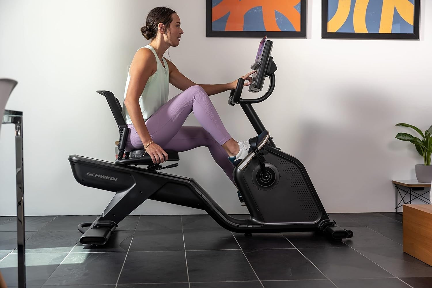 Recumbent Exercise Bike Magnetic Bluetooth LCD Quiet Comfort Seat Home Fitness