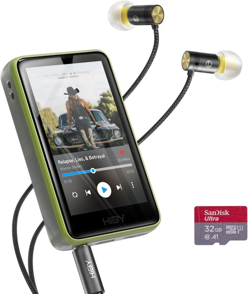 HiFi Lossless DSD256 Bluetooth 5.1 Music Player Touchscreen USB DAC