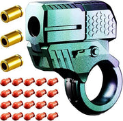 Alloy Finger Fidget Ring Pop Out Launcher Stress Relief EDC