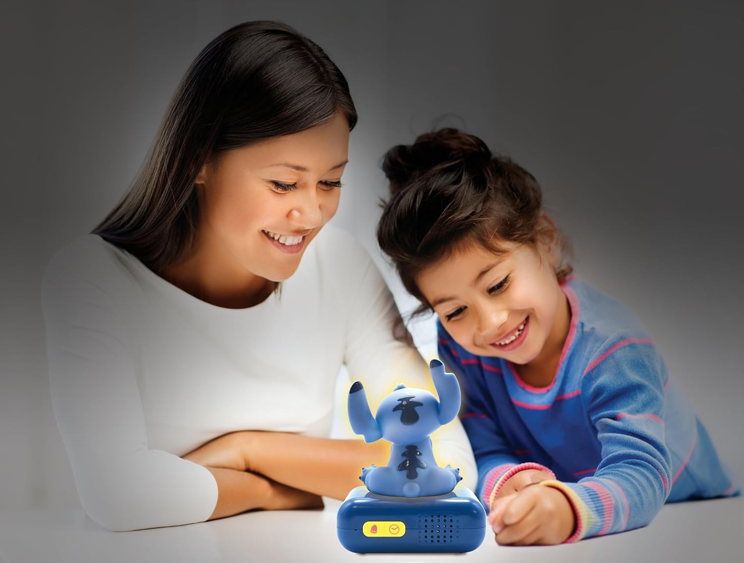 Kids Character Alarm Clock Night Light Snooze Easy Read Bedside