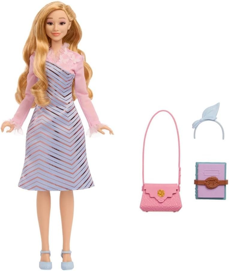 Movie Inspired School Fashion Doll Blonde Hair Uniform Accessories