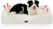 XL Orthopedic Dog Sofa Bed 44x32in Faux Fur Washable