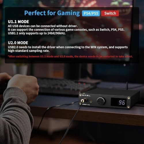 C200PRO USB DAC Headphone Amp LDAC ES9039Q2M 32Bit/768kHz DSD512