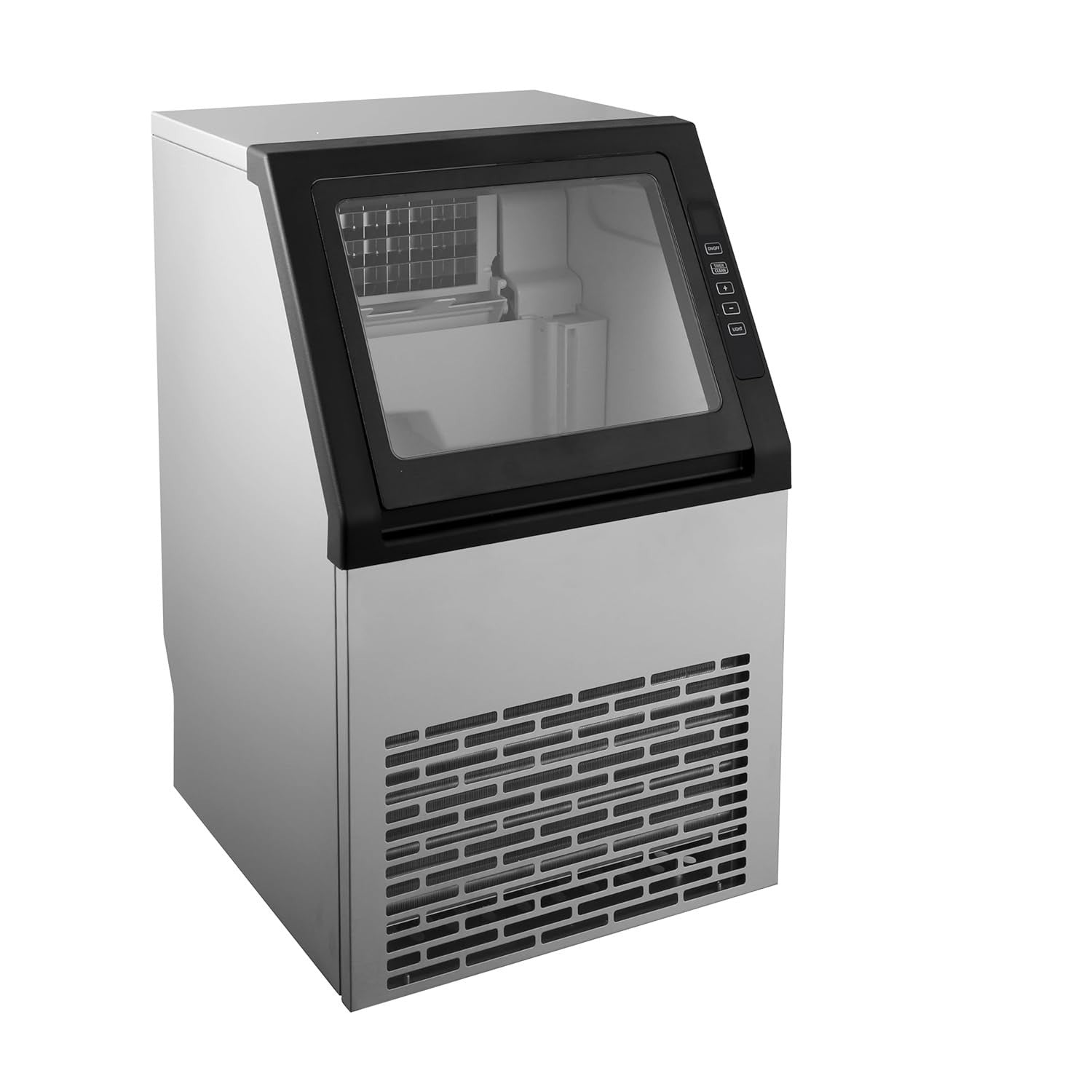 Commercial Ice Maker 36kg/24H Countertop Cube Machine LCD Auto Clean