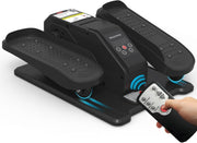 Under Desk Elliptical Machine Quiet Seated Pedal Exerciser Remote Control