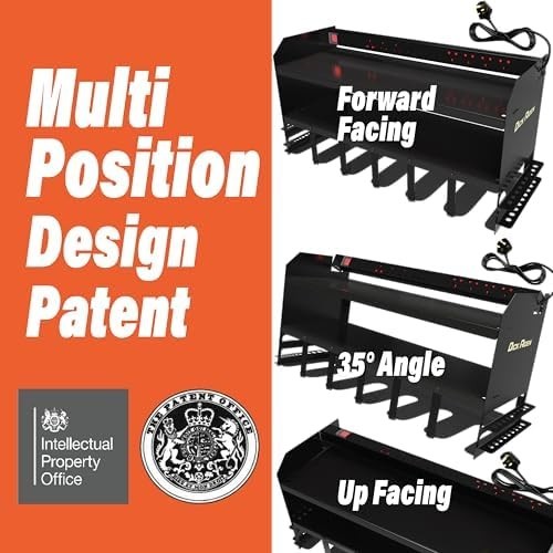 Toolganize Power Tool Storage Rack & Charging Station, Heavy Duty 6-Slot