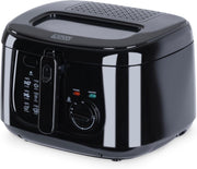 Electric Deep Fat Fryer 2.5L Countertop Chip Fryer Viewing Window 1800W