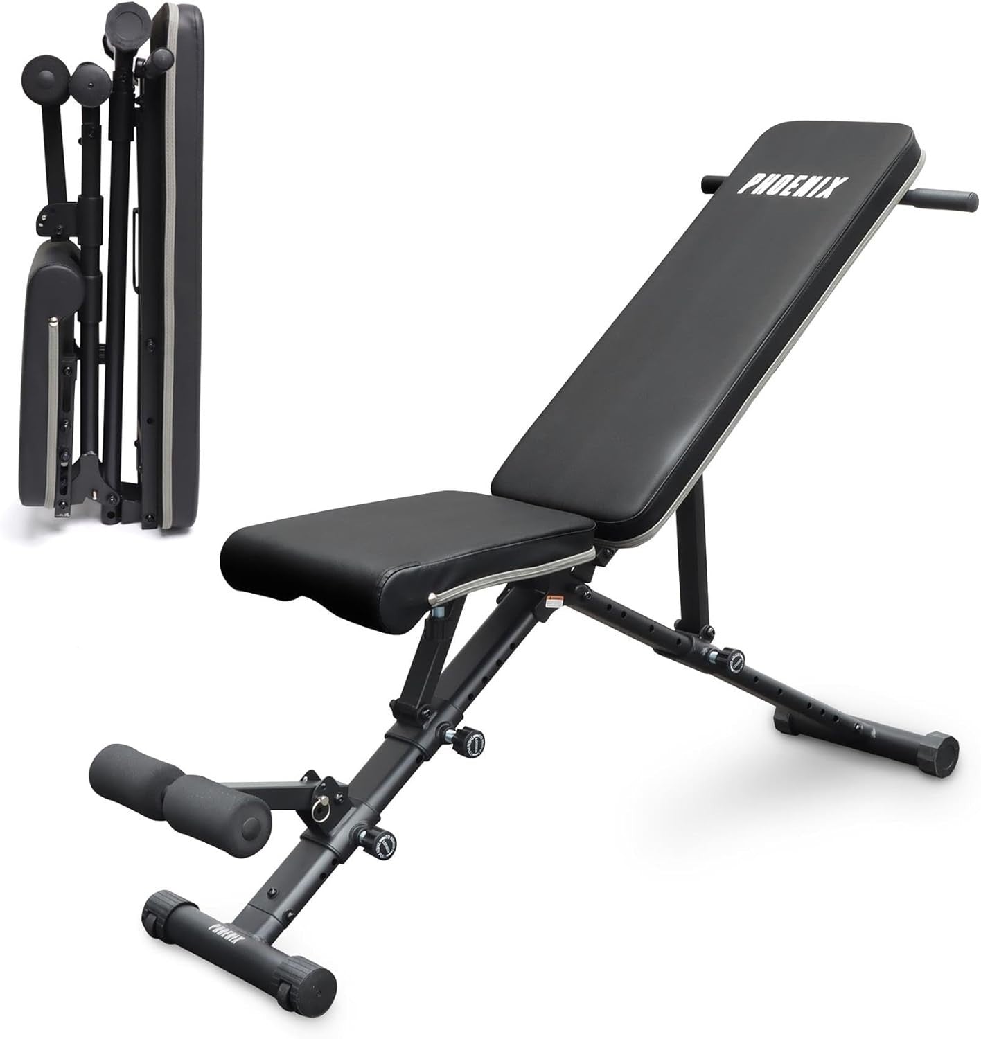 Heavy Duty Folding Training Bench 362kg Multi-Position Home Gym