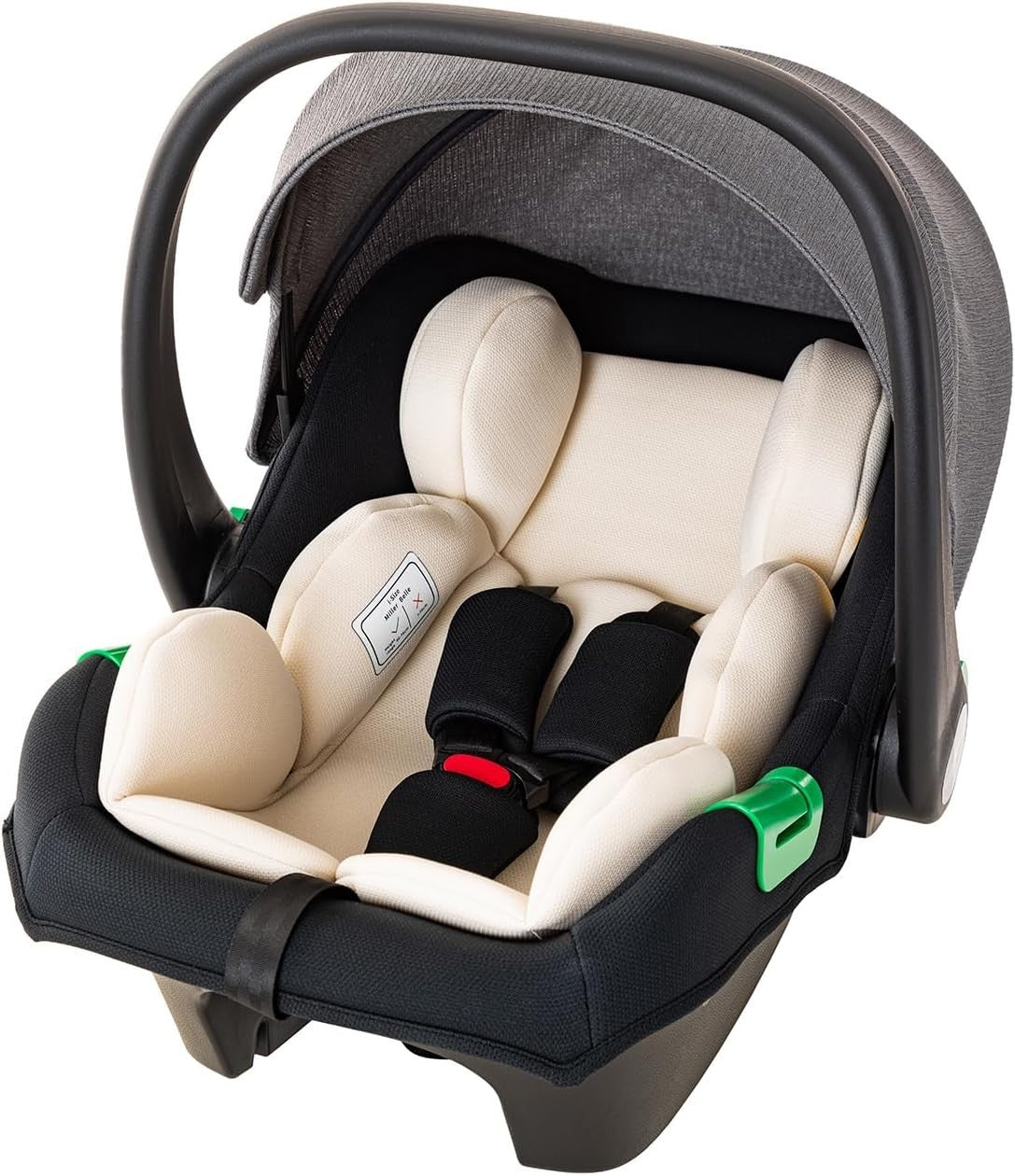 Premium 3in1 Baby Stroller Pram System Foldable Pushchair Adjustable Handle