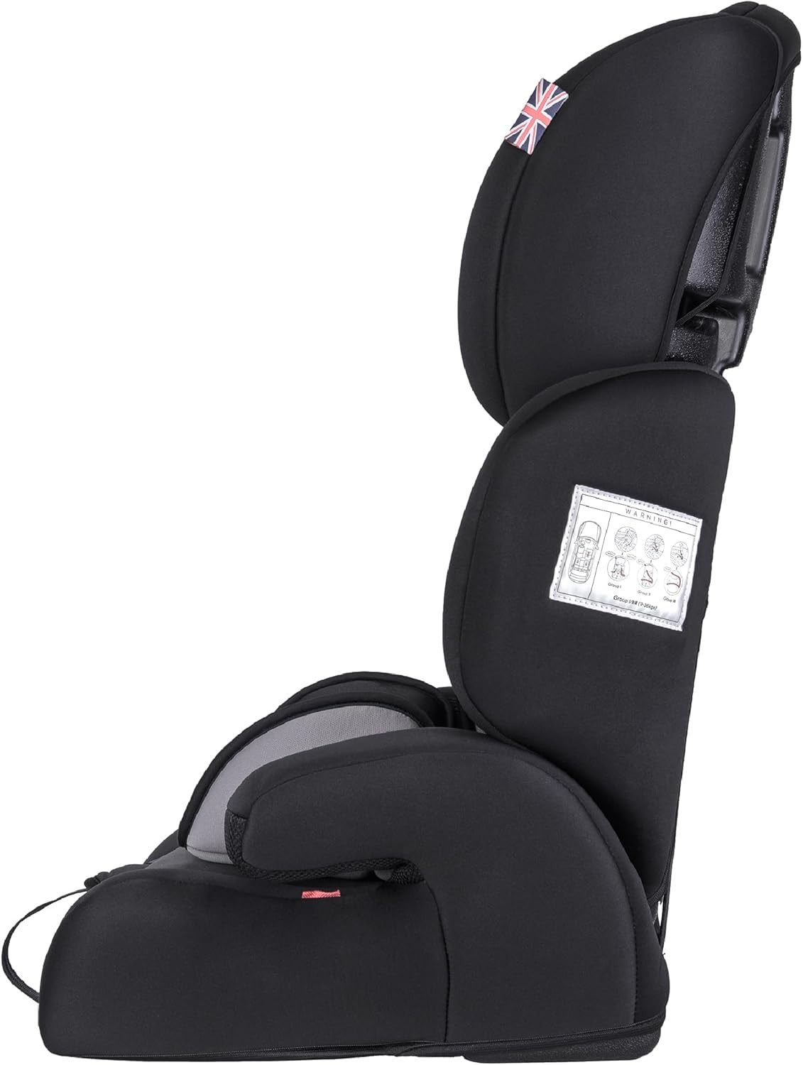Group 1/2/3 Child Car Seat 5-Point Harness 9–36kg Adjustable Headrest