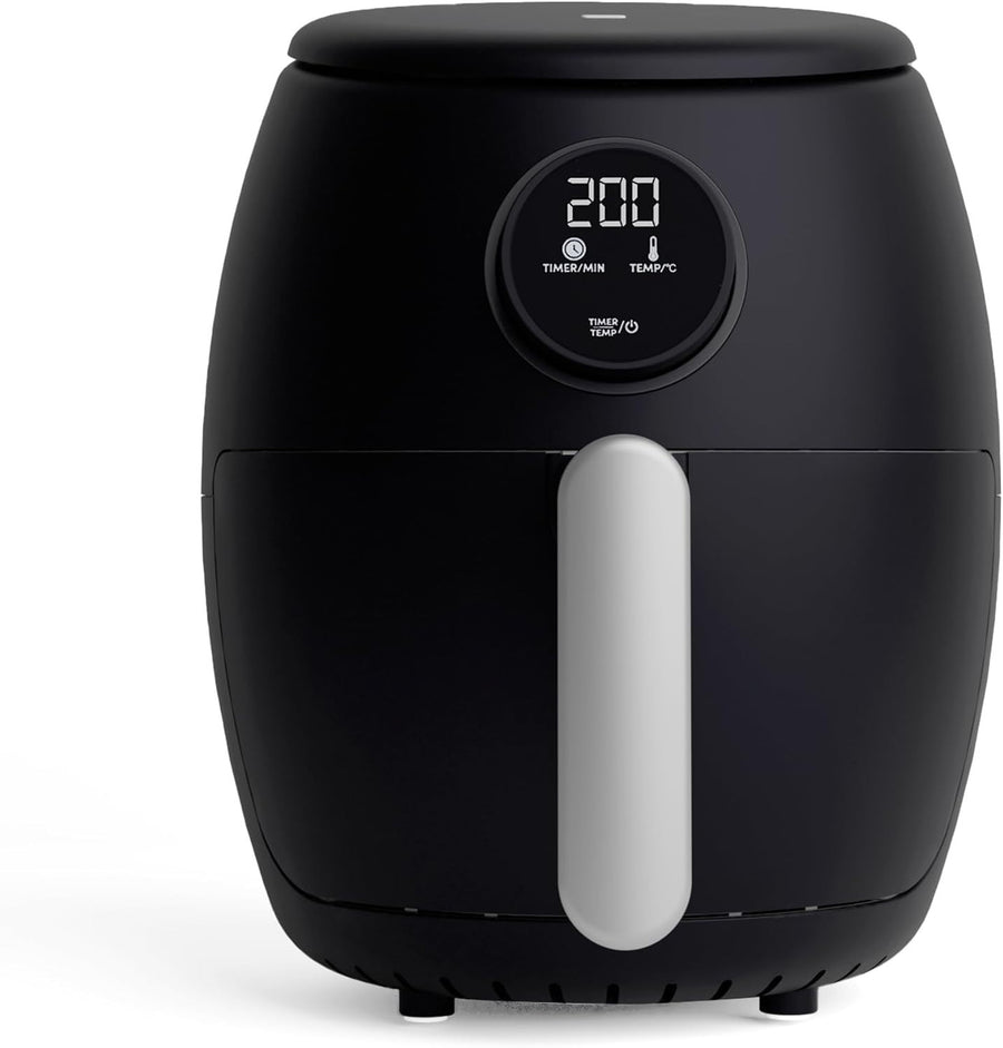 2L Compact Digital Air Fryer | Rapid Air Circulation 60 Min Timer Space Saving