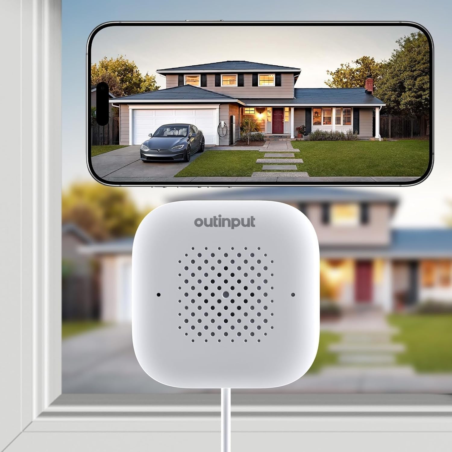 2K 3MP Window Security Camera WiFi AI Night Vision Motion Detection