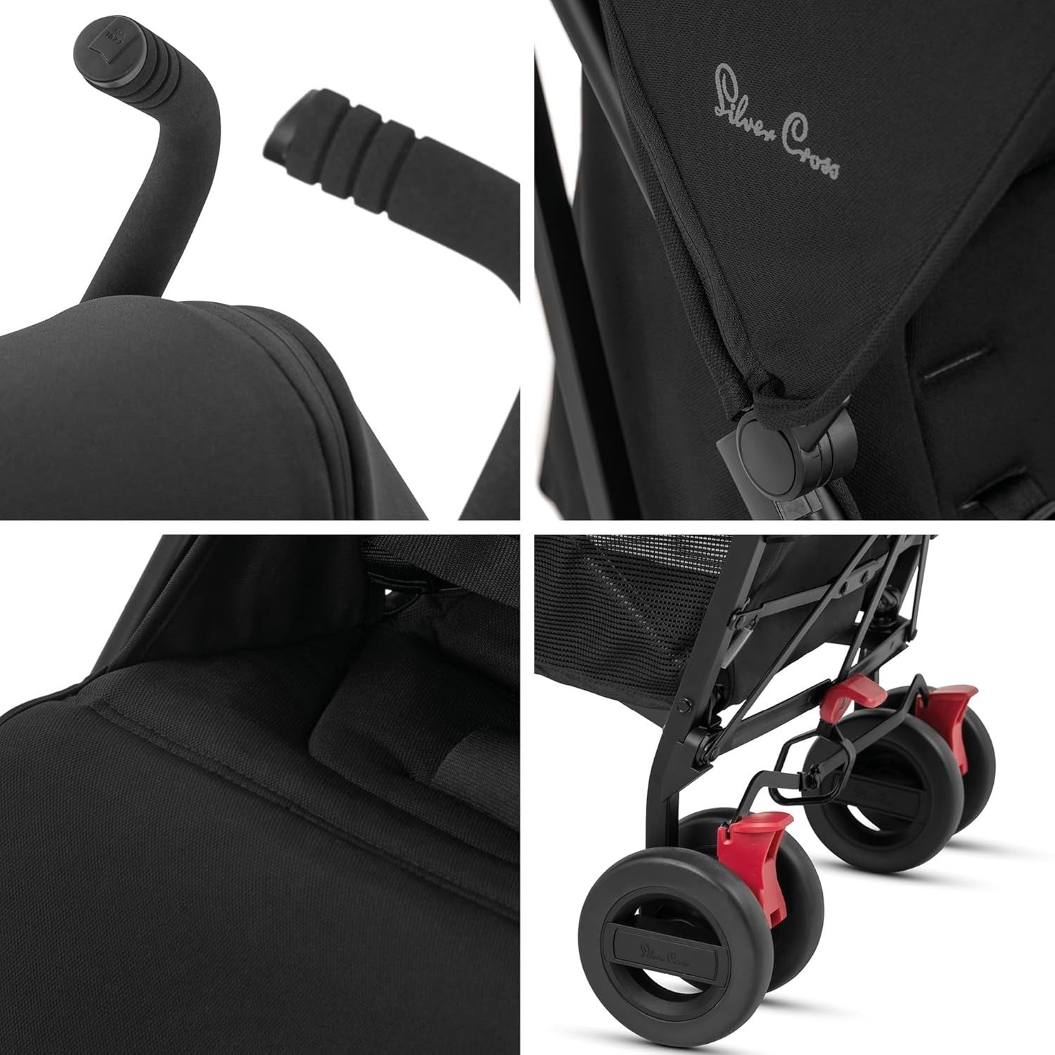 Lightweight Travel Pushchair with Stroller Bag Umbrella Fold Buggy Newborn