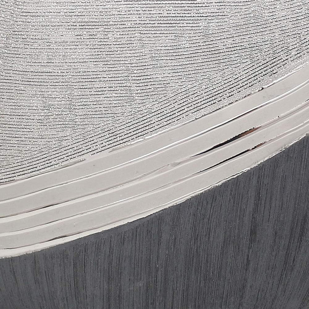Modern Ceramic Tea Light Holder Silver Grey Decorative Candle Home Décor