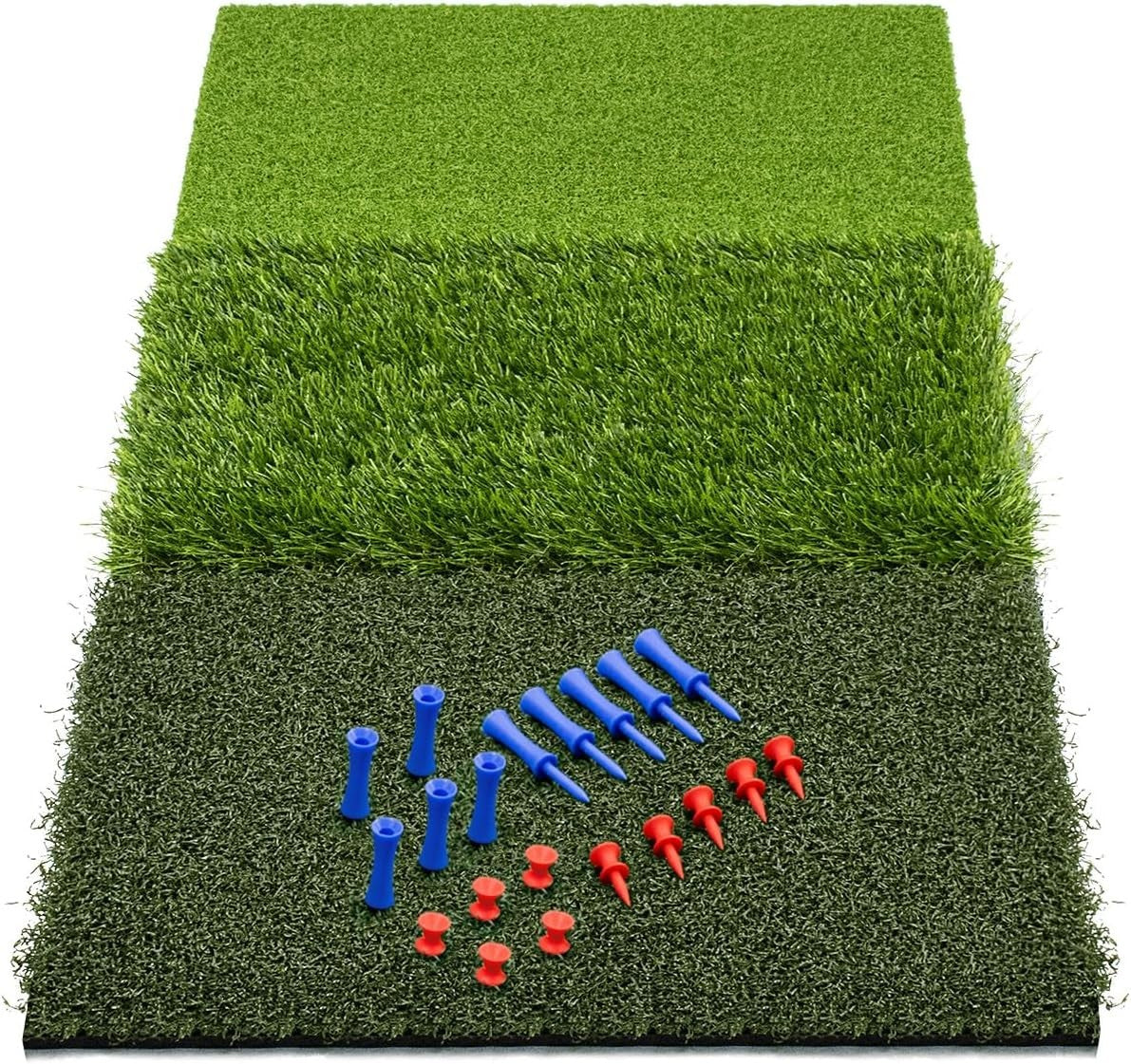 Golf Hitting Mat Non-Slip Indoor Outdoor Practice Pad Driving Chipping