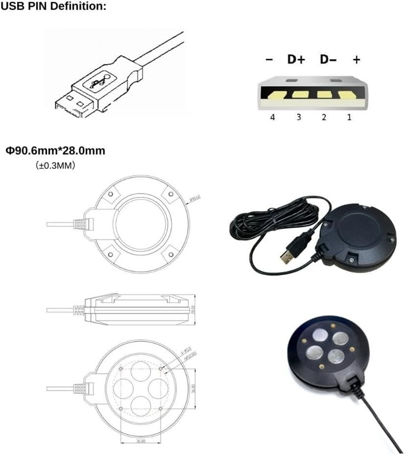 GM906BT L1 L5 USB GPS GNSS Antenna Bluetooth 115200 Baud