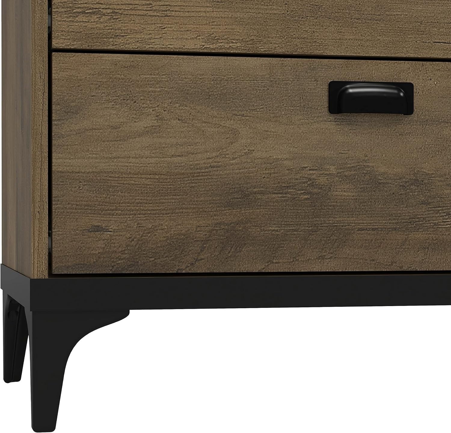 6 Drawer Chest Knotty Oak Storage Cabinet Bedroom Hallway Organizer