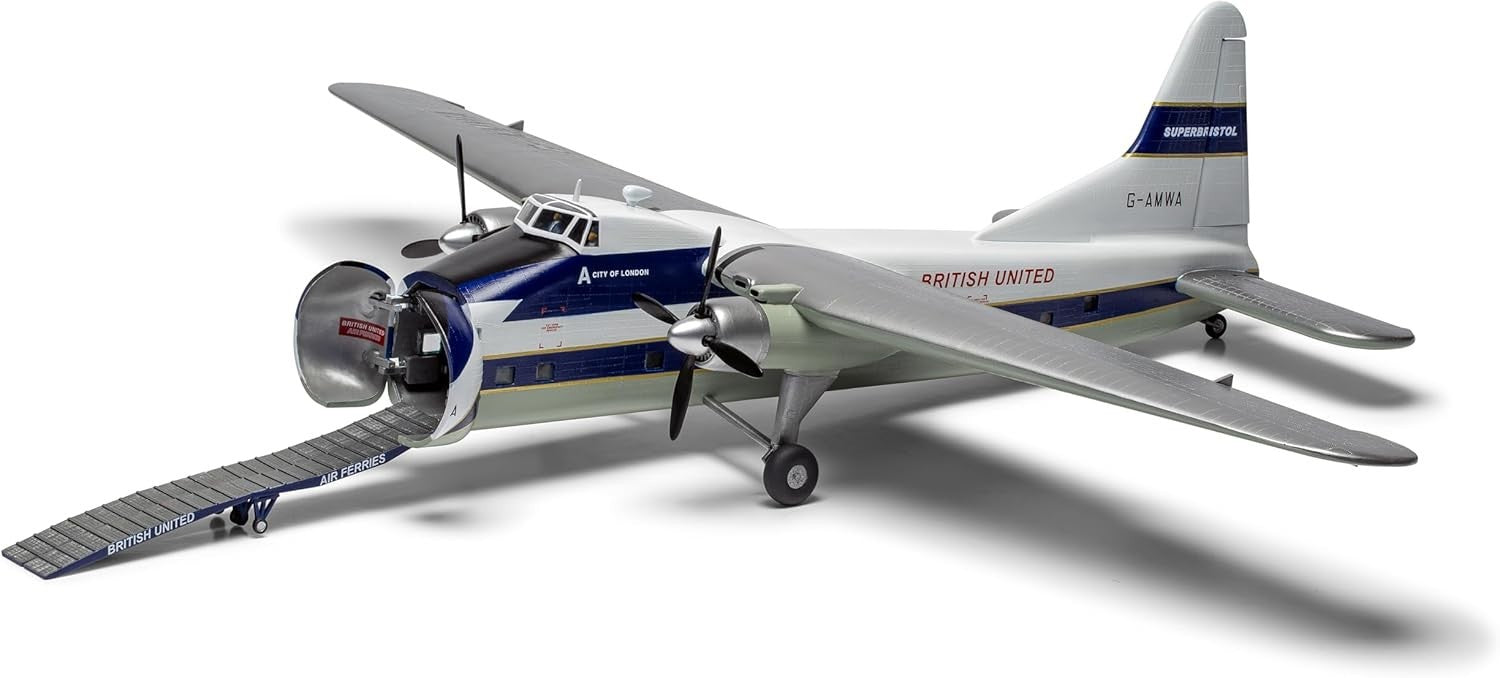 1:72 Scale Bristol Superfreighter Model Kit – Detailed Plastic Airplane Build