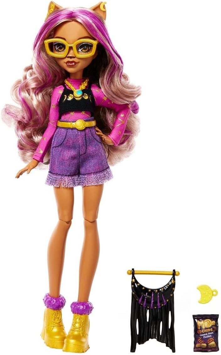 Articulated Werewolf Fashion Doll Day Out Outfit Accessories