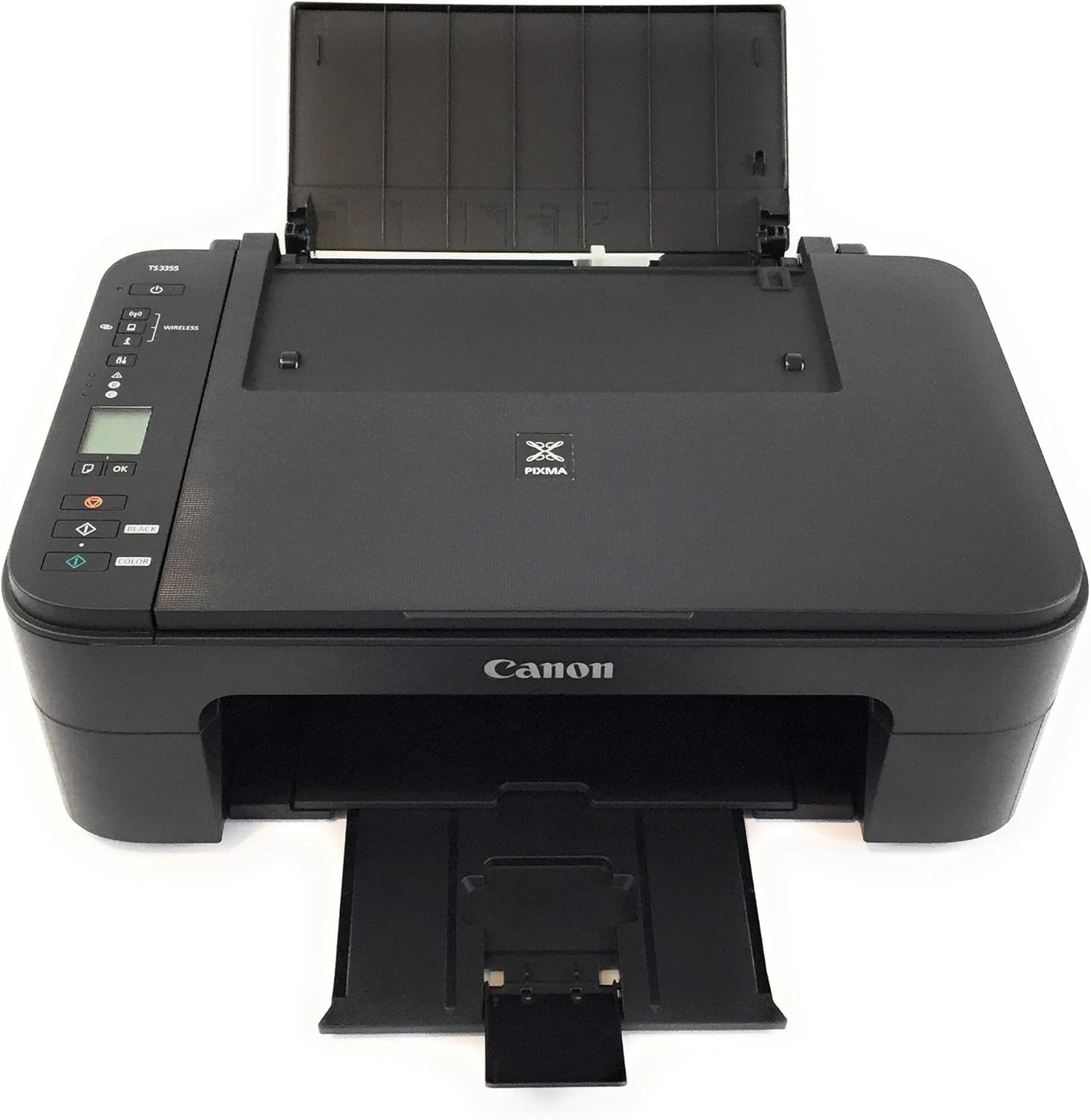 Wireless Colour Inkjet Printer A4 Duplex Compact Black