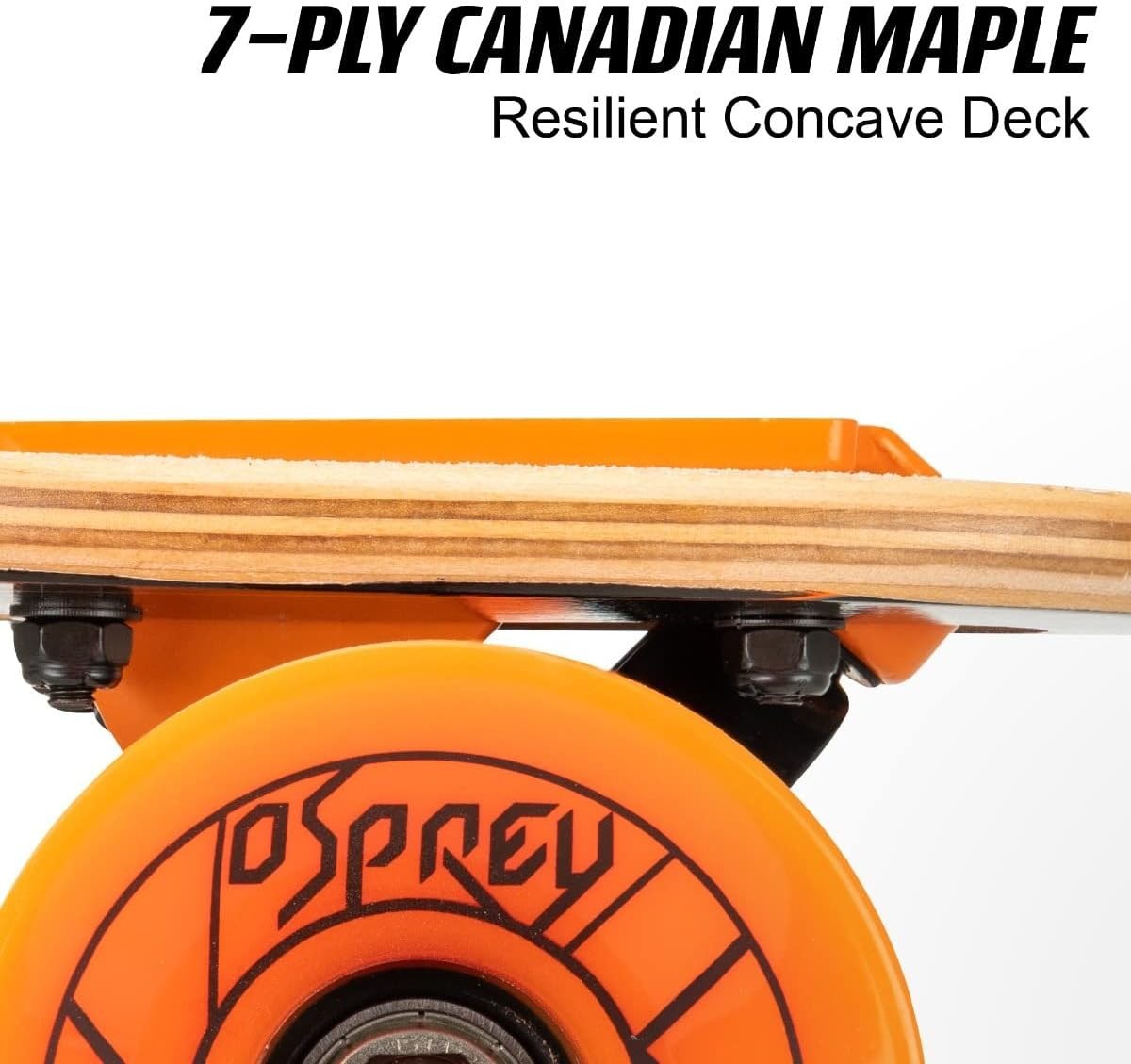 39" Twin Tip Longboard Maple Deck Adult Cruiser ABEC 9 69mm Wheels