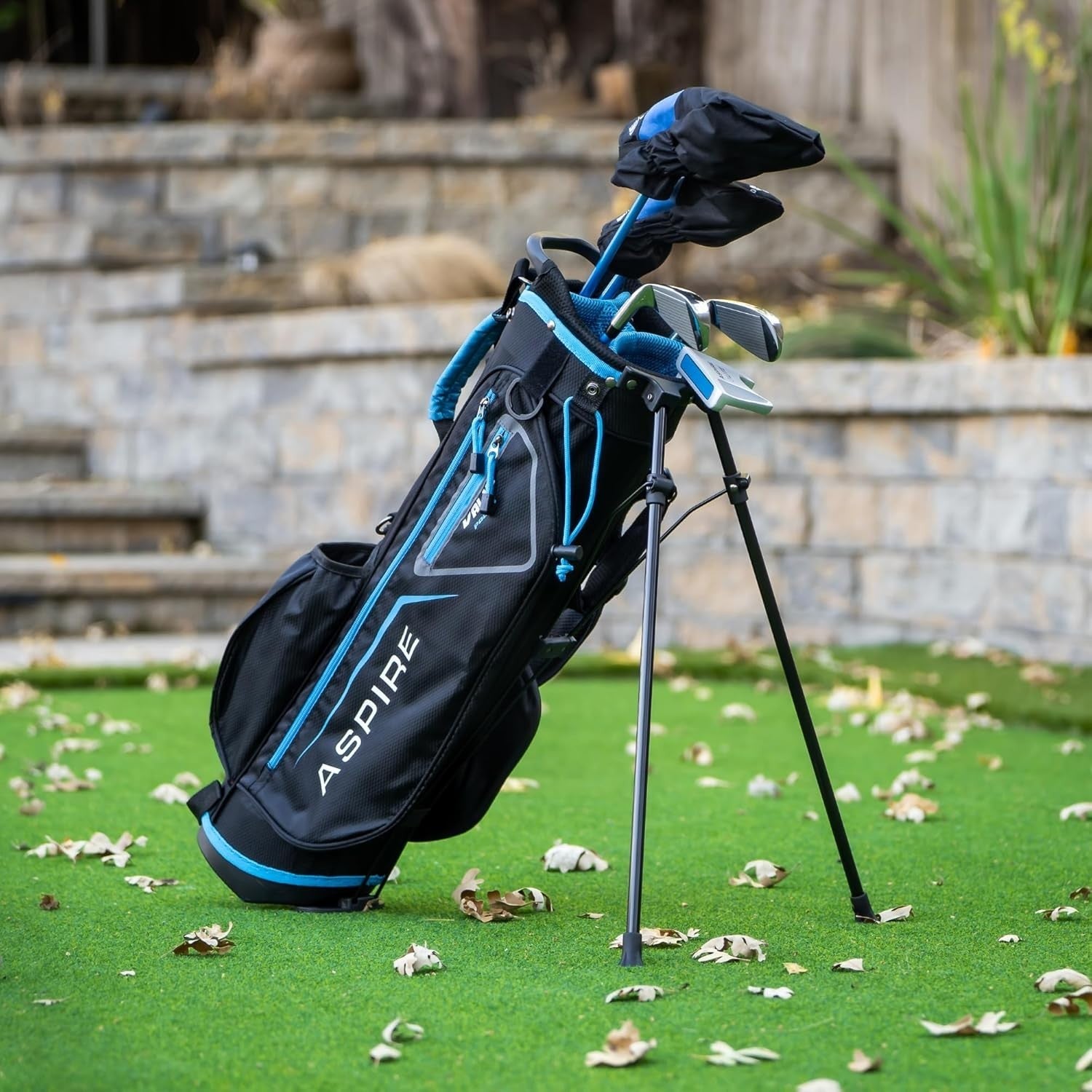 Junior Golf Club Set Ages 6–8 Right Hand Driver Hybrid Irons Bag