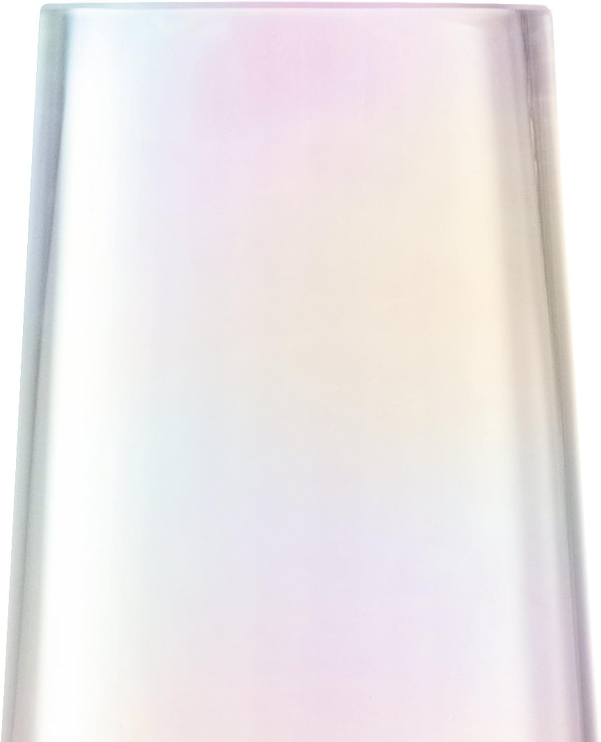 Tall Glass Vase 36cm Mother of Pearl Decorative Flower Vase Handmade
