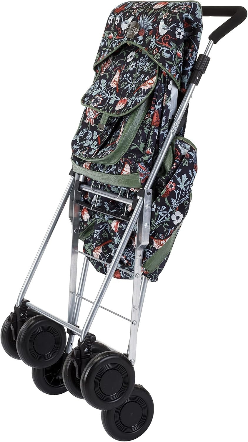 Heavy Duty 4 Wheel Push Shopping Trolley Mobility Walking Support