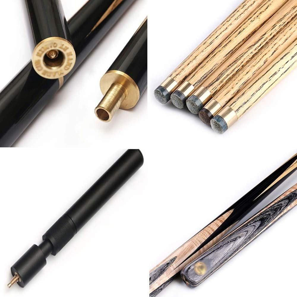 57in 3/4 Split Pool Cue Ash Wood 9.8–10mm Tip 17–19oz