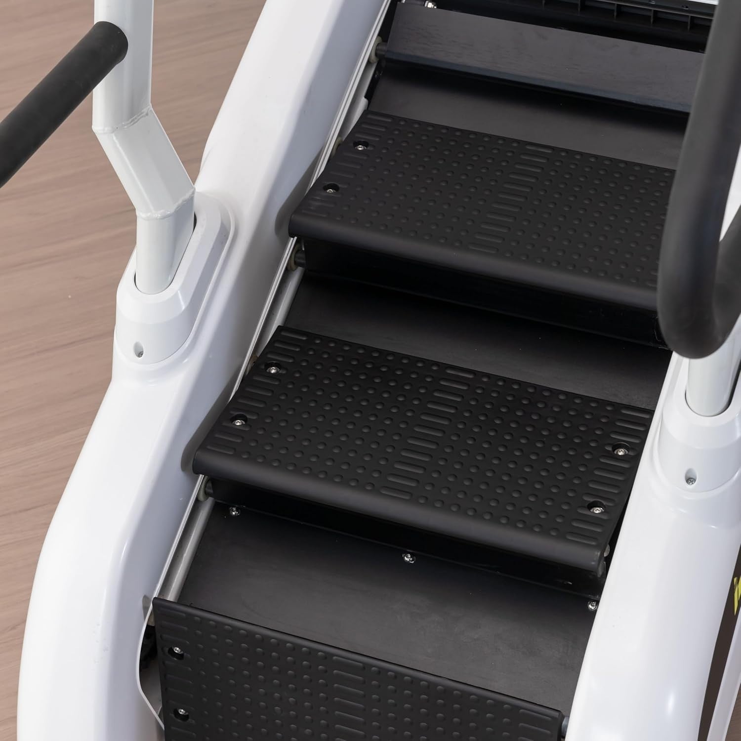 Commercial Stair Climber Machine w/ Adjustable Speed Stepmill & Heart Monitor