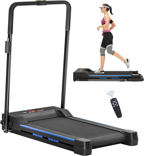 Folding Treadmill Walking Pad 1-6km/h Home Office Compact Gym