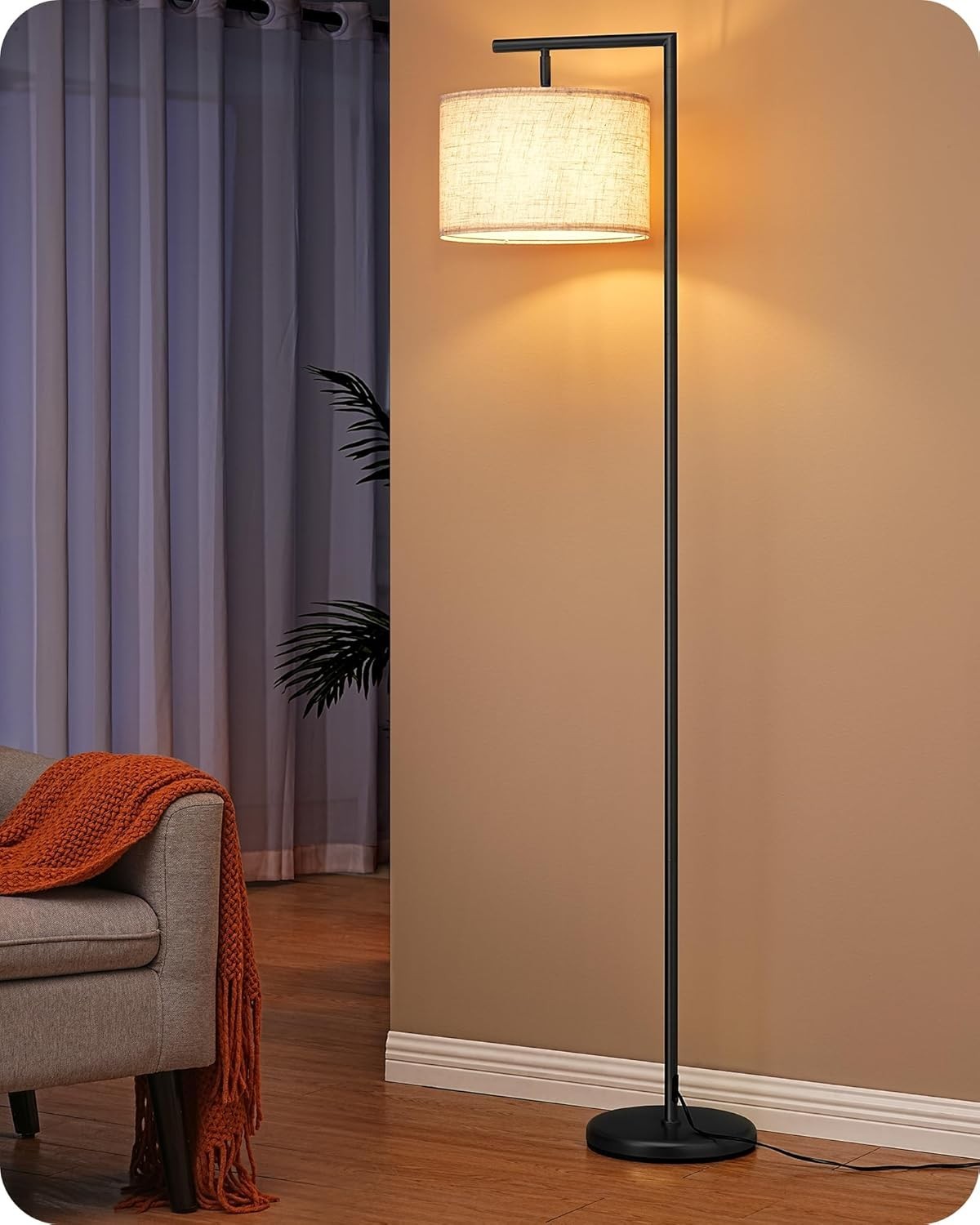Modern LED Floor Lamp Dimmable Standing Light Living Room Bedroom Lighting